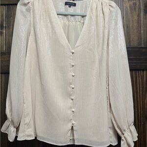 STATE Women's Elegant Cream Blouse